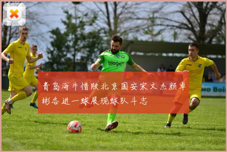青岛海牛惜败北京国安宋文杰颜卓彬各进一球展现球队斗志